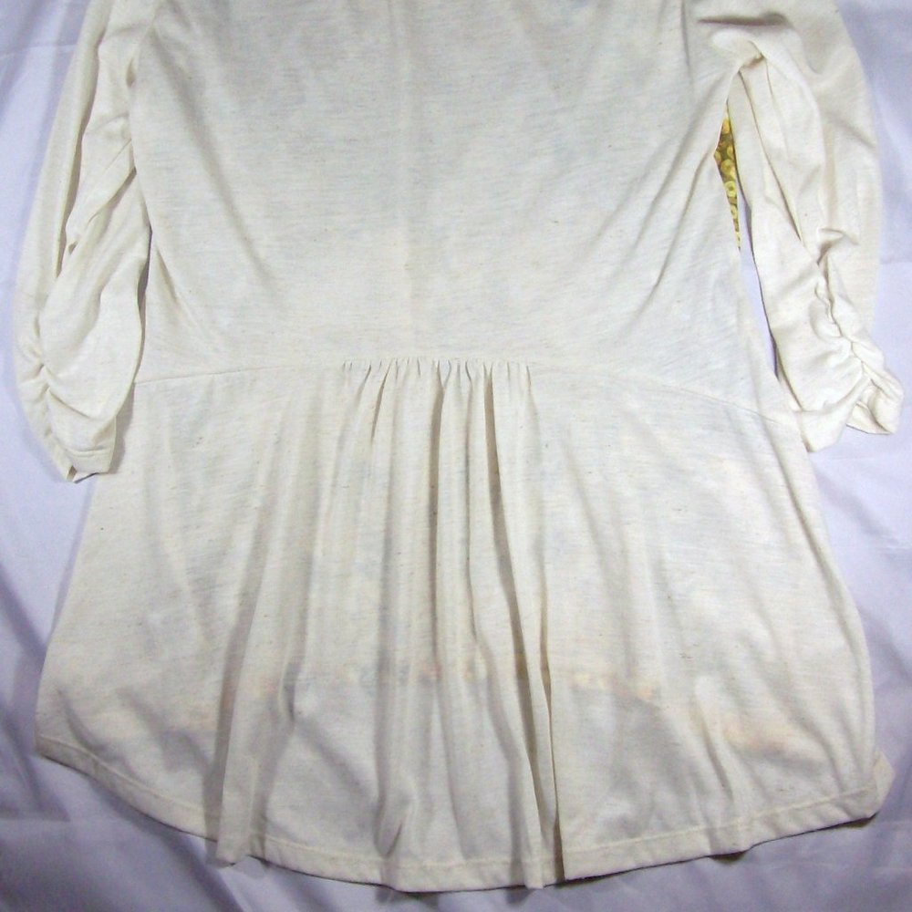 Style & Co. Gold & Yellow Print Tunic - NWOT - Picture 12 of 14